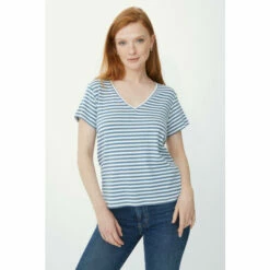 Maine Striped Curved Hem V Neck T-shirt For Female 15 Maine Striped Curved Hem V Neck T-shirt For Female -Maine New England Shop unnamed file 3569