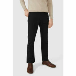 Maine Black Twill Bootcut Jean For Male -Maine New England Shop unnamed file 3597