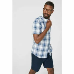 Maine Textured Check Shirt For Male -Maine New England Shop unnamed file 3682