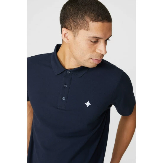 Maine Pique Short Sleeve Polo For Male 4 Maine Pique Short Sleeve Polo For Male - Image 2