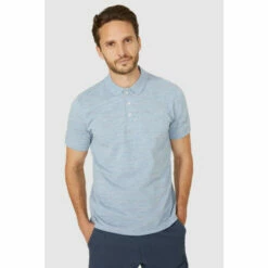 Maine Birdseye Multi Coloured Nep Polo For Male