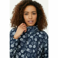 Maine Printed Fleece Lined Raincoat For Female -Maine New England Shop unnamed file 380