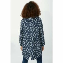 Maine Printed Fleece Lined Raincoat For Female -Maine New England Shop unnamed file 381