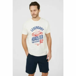 Maine Legendary Roadster Printed Tee For Male
