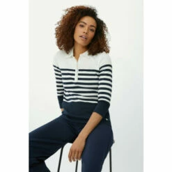 Maine Plain Yoke Stripe Collar Top For Female 13 Maine Plain Yoke Stripe Collar Top For Female -Maine New England Shop unnamed file 3895