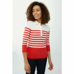 Maine Plain Yoke Stripe Collar Top For Female 15 Maine Plain Yoke Stripe Collar Top For Female -Maine New England Shop unnamed file 3897