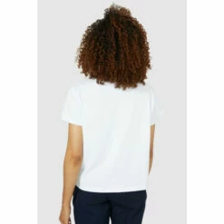 Maine Relaxed Floral Embroidered Placement T-shirt For Female -Maine New England Shop unnamed file 3919