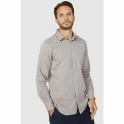 Maine Marl Twill Shirt For Male