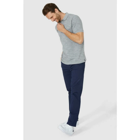 Maine Pique Space Dye Stripe Polo For Male 7 Maine Pique Space Dye Stripe Polo For Male - Image 5