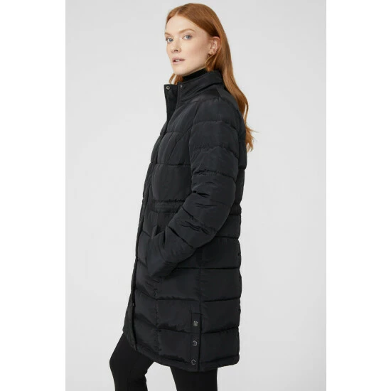 Maine Funnel Neck Quilted Padded Coat For Female 4 Maine Funnel Neck Quilted Padded Coat For Female - Image 2