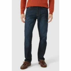 Maine Stone Wash Straight Jean For Male