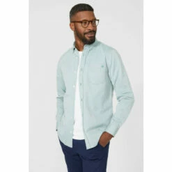 Maine Semi Plain Button Down Shirt For Male -Maine New England Shop unnamed file 4078