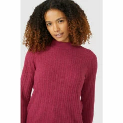 Maine (Me) Cable Stitch Turtle Neck Ultrasoft Jumper For Female -Maine New England Shop unnamed file 4114