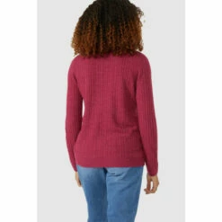 Maine (Me) Cable Stitch Turtle Neck Ultrasoft Jumper For Female -Maine New England Shop unnamed file 4115