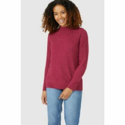 Maine (Me) Cable Stitch Turtle Neck Ultrasoft Jumper For Female -Maine New England Shop unnamed file 4117
