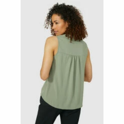 Maine Sleeveless Button Through Shirt For Female -Maine New England Shop unnamed file 4121