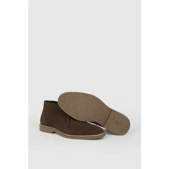 Maine Fennel Suede Chukka Boot For Male 4 Maine Fennel Suede Chukka Boot For Male - Image 3