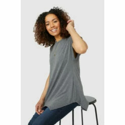 Maine Drop Shoulder Hanky Hem Top For Female -Maine New England Shop unnamed file 4155