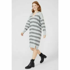 Maine Collar V Neck Twisted Cotton Dress For Female 13 Maine Collar V Neck Twisted Cotton Dress For Female -Maine New England Shop unnamed file 419