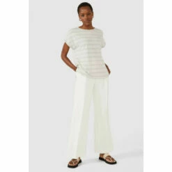 Maine Stripe Slash Neck Top For Female -Maine New England Shop unnamed file 4299