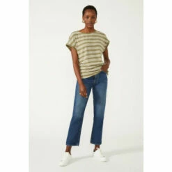 Maine Stripe Slash Neck Top For Female -Maine New England Shop unnamed file 4300