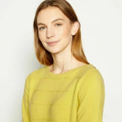 Maine Ribbon Stitch Ultrasoft Jumper For Female -Maine New England Shop unnamed file 4317