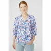 Maine Floral Print V Neck Blouse For Female -Maine New England Shop unnamed file 4325