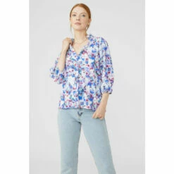 Maine Floral Print V Neck Blouse For Female 13 Maine Floral Print V Neck Blouse For Female -Maine New England Shop unnamed file 4329
