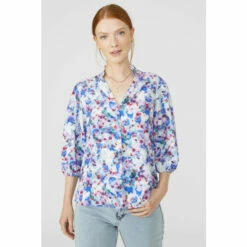 Maine Floral Print V Neck Blouse For Female 14 Maine Floral Print V Neck Blouse For Female -Maine New England Shop unnamed file 4330