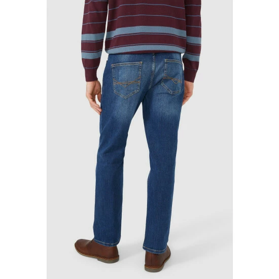 Maine Mid Wash Straight Jean For Male 5 Maine Mid Wash Straight Jean For Male - Image 3