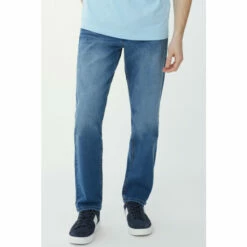 Maine Straight Mid Blue Stretch Jean For Male