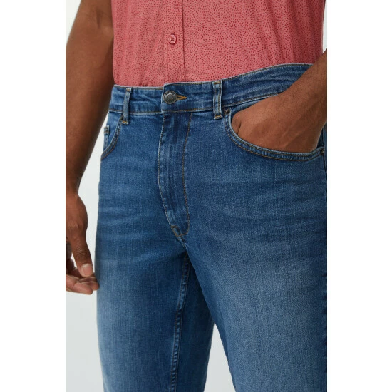 Maine Slim Mid Blue Stretch Jean For Male 5 Maine Slim Mid Blue Stretch Jean For Male - Image 3