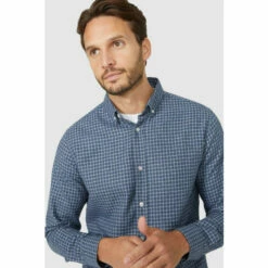 Maine Mini Grid Check Shirt For Male -Maine New England Shop unnamed file 4620