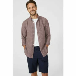 Maine Mini Grid Check Shirt For Male -Maine New England Shop unnamed file 4624