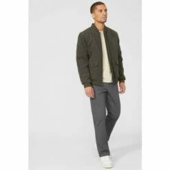 Maine Diamond Quilted Baseball Jacket For Male -Maine New England Shop unnamed file 466