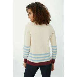 Maine Striped Hem Cotton Jumper For Female 11 Maine Striped Hem Cotton Jumper For Female -Maine New England Shop unnamed file 4661