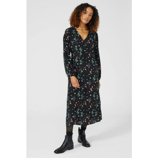 Maine Long Sleeve Button Detail Dress For Female 8 Maine Long Sleeve Button Detail Dress For Female - Image 6