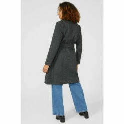 Maine Belted Collared Coat For Female -Maine New England Shop unnamed file 561