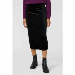 Maine Velvet A-line Skirt For Female