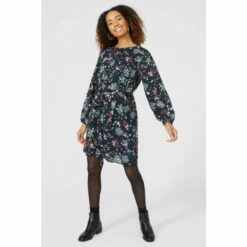 Maine Floral Print Chiffon Button Through Tunic Dress For Female 13 Maine Floral Print Chiffon Button Through Tunic Dress For Female -Maine New England Shop unnamed file 599