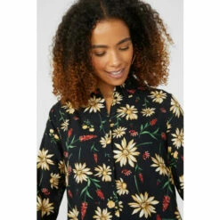 Maine Long Sleeve Button Through Floral Printed Dress For Female -Maine New England Shop unnamed file 622