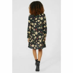 Maine Long Sleeve Button Through Floral Printed Dress For Female -Maine New England Shop unnamed file 623
