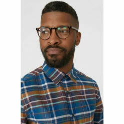 Maine Multi Coloured Grid Check Shirt For Male -Maine New England Shop unnamed file 628