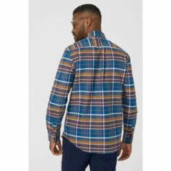 Maine Multi Coloured Grid Check Shirt For Male -Maine New England Shop unnamed file 629