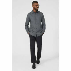 Maine Long Sleeve Mini Gingham Shirt For Male -Maine New England Shop unnamed file 669