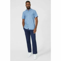 Maine Chambray Check Shirt For Male -Maine New England Shop unnamed file 685