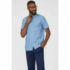 Maine Chambray Check Shirt For Male -Maine New England Shop unnamed file 686