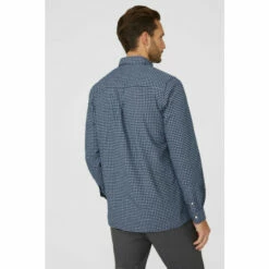 Maine Brushed Double Check Shirt For Male -Maine New England Shop unnamed file 708