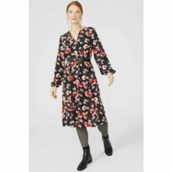 Maine Floral Printed Tea Dress For Female -Maine New England Shop unnamed file 787