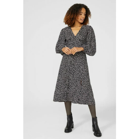 Maine Ditsy Printed Midi Dress For Female 4 Maine Ditsy Printed Midi Dress For Female - Image 2